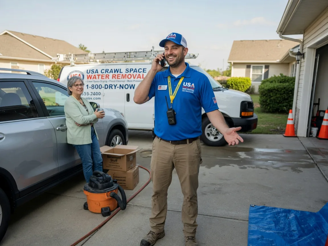 Crawl Space Water Removal Vanndale, AR FAQs